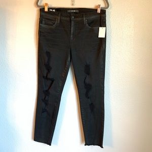 Joe’s Jeans Black Braelyn Skinny Ankle Jeans 31